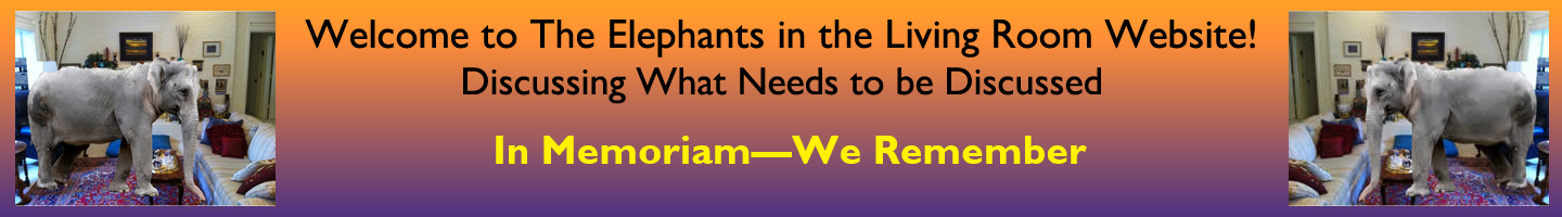 Elephants in the Living Room Banner